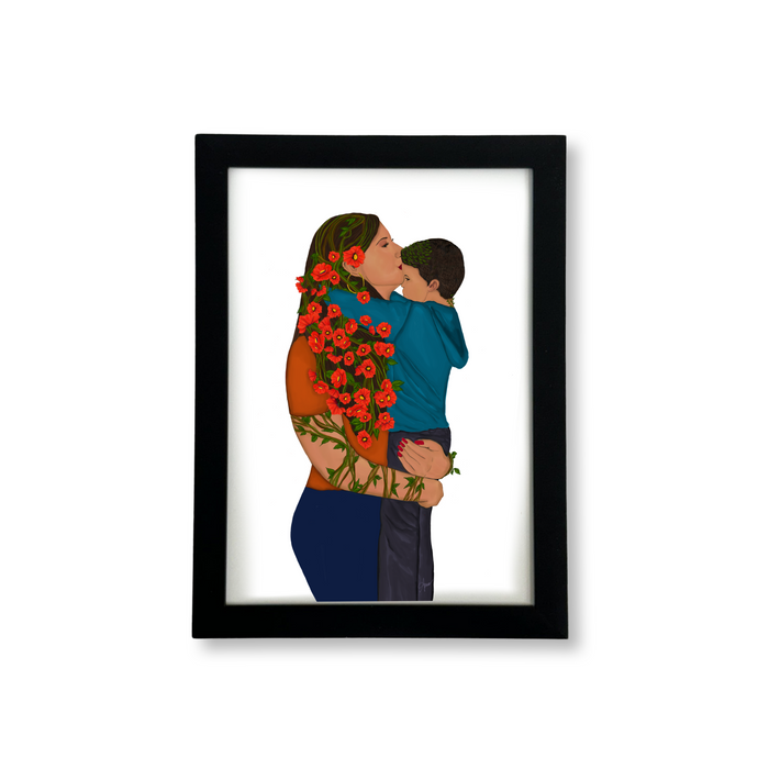 Forever My Little Boy | Framed Art Print