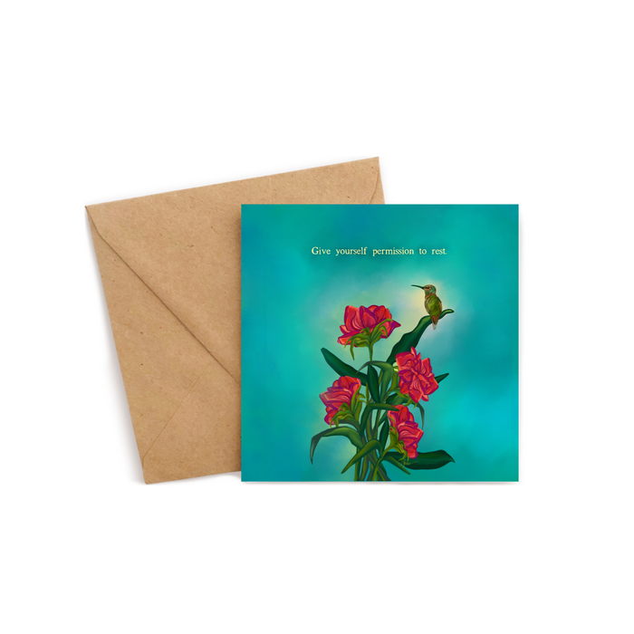 Rest is Necessary | Greeting Card