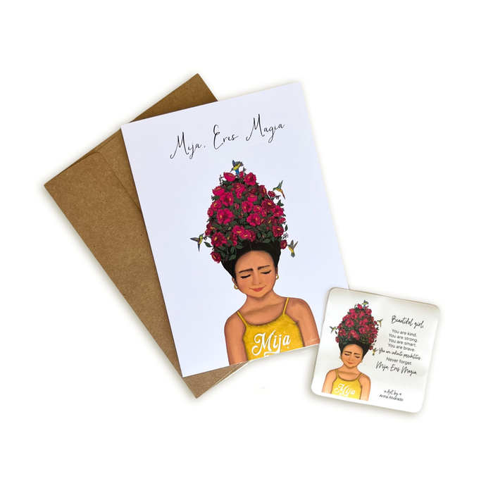 Mija Eres Magia | Card and Sticker Bundle